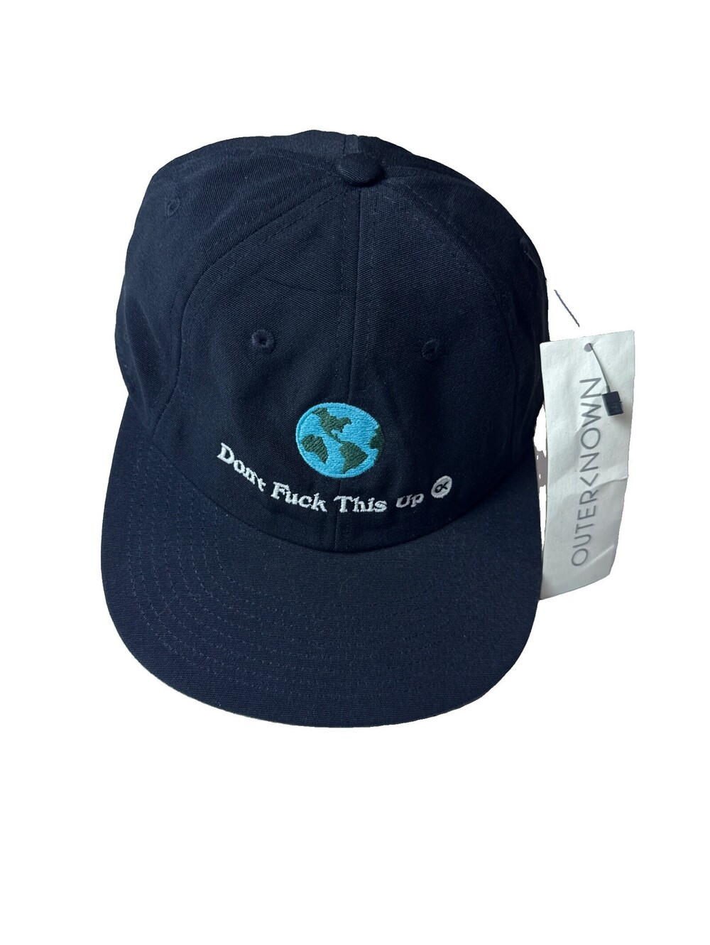 Outerknown Black Baseball Hat NWT One Size Fits Most